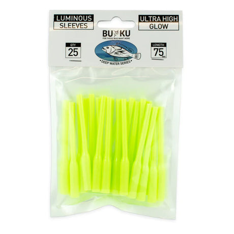 Buku Soft Lumo Attractor Sleeves 75mm 25pk