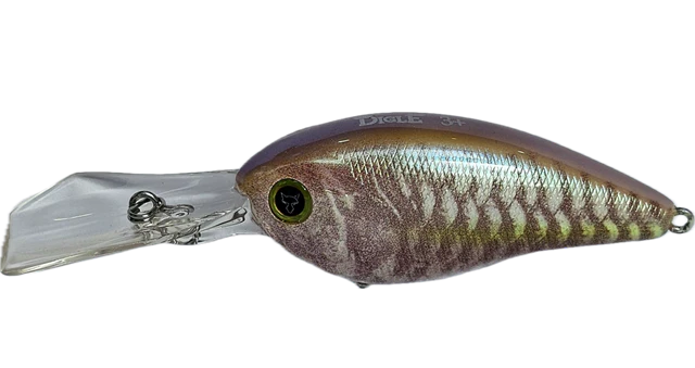 Jackall Digle 3+ 66mm Hard Body Crankbait Lure SK Pearl King