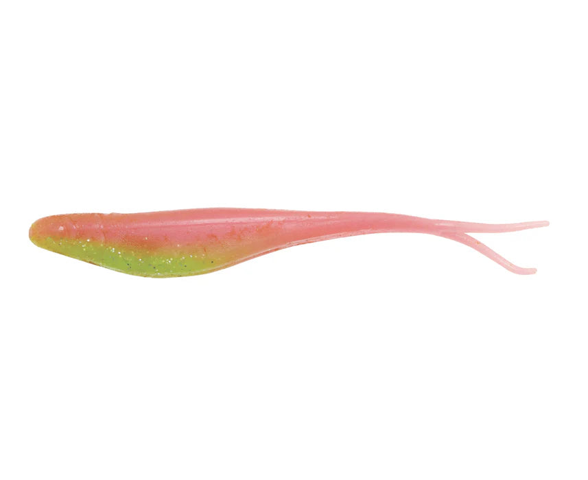 Zman Scented Jerk ShadZ 7in Soft Plastic Lure Electric Chicken