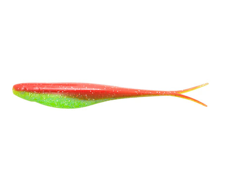 Zman Scented Jerk ShadZ 7in Soft Plastic Lure Nuked Chicken