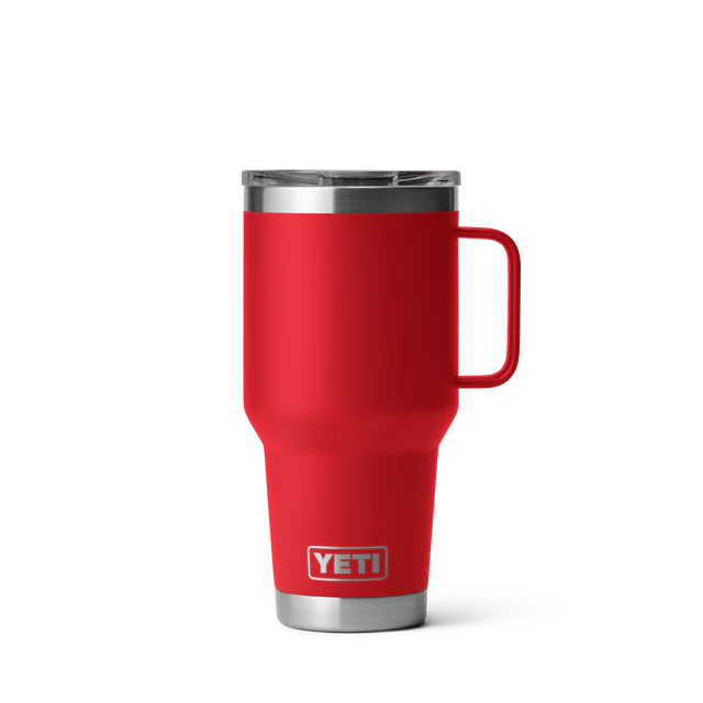 Yeti Rambler 30oz (887ml) Travel Mug Rescue Red