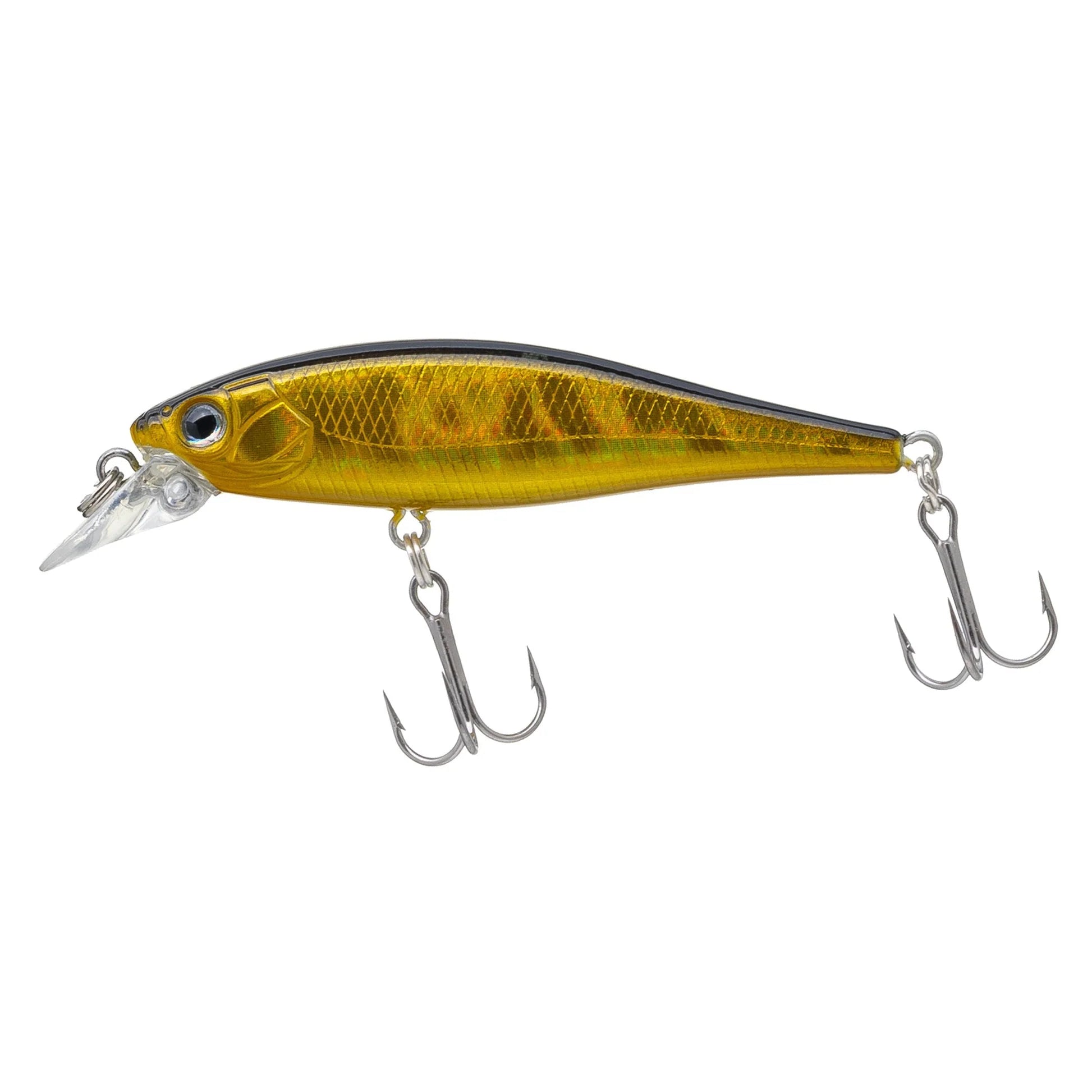 Bite Science H2 Minnow 65F 65mm Suspending Hard Body Lure Holo Gold