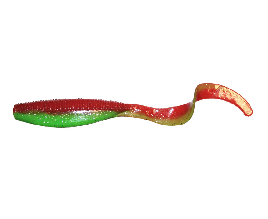 Zman StreakZ Curly TailZ 5in Soft Plastic Lure Nuked Chicken