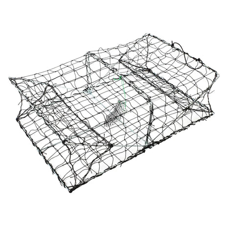 Jarvis Walker Net Factory Rectangular Heavy Duty Crab Pot 2 Entry Black