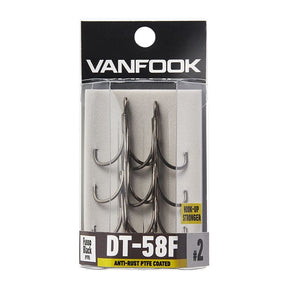 Vanfook DT-58 PTFE Treble Hooks