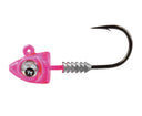 TT Big EyeZ Jig Heads Pink Silver