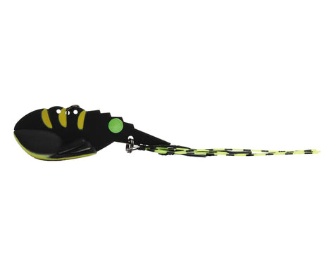 TT Switchprawn+ 50mm 13g Metal Vibe Lure Blacktreuse