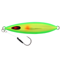 Samaki Ribcage 20g Metal Jig Lure Lemon Lime Glow