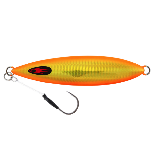 Samaki Ribcage 80g Metal Jig Lure Golden Sunset