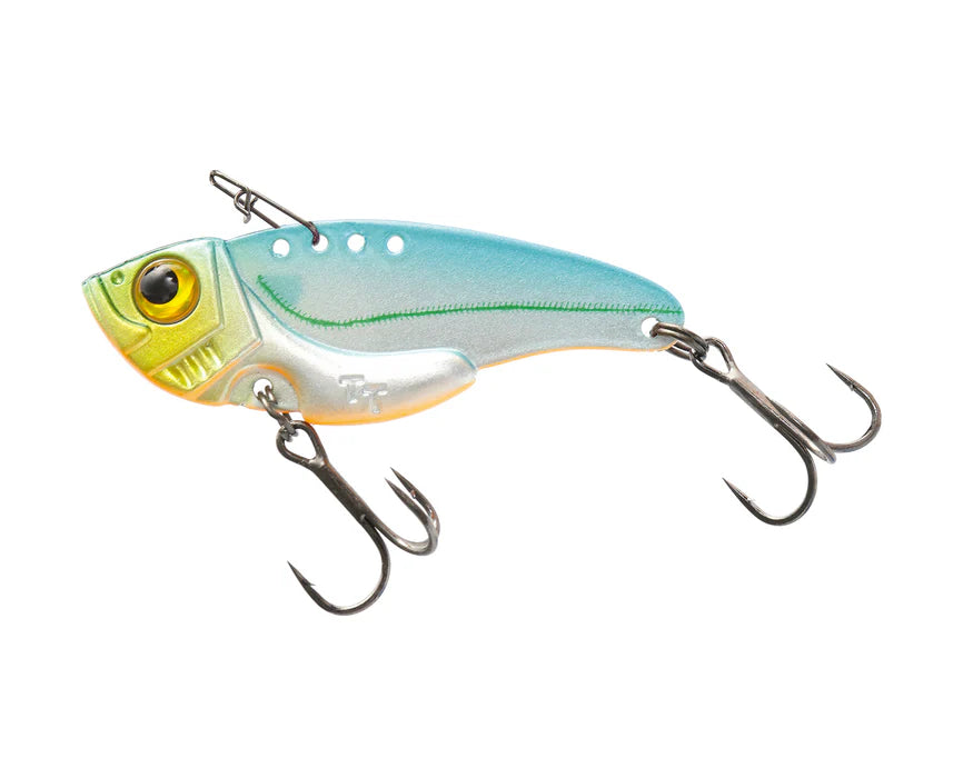 TT Switchblade+ 42mm 7g Metal Vibe Lure Peacock Minnow