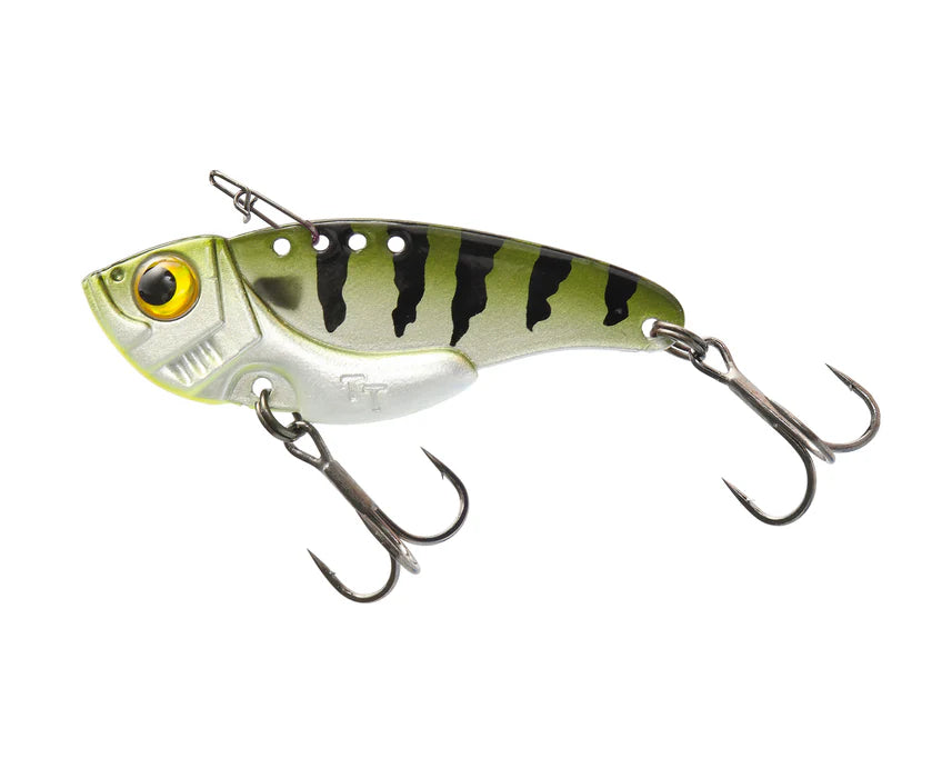 TT Switchblade+ 42mm 7g Metal Vibe Lure Green Shad