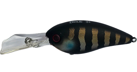 Jackall Digle 3+ 66mm Hard Body Crankbait Lure Black King Gill