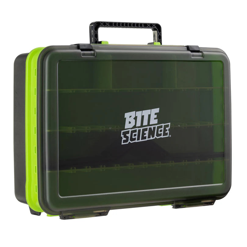 Bite Science Double Sided Tackle Case Medium Green