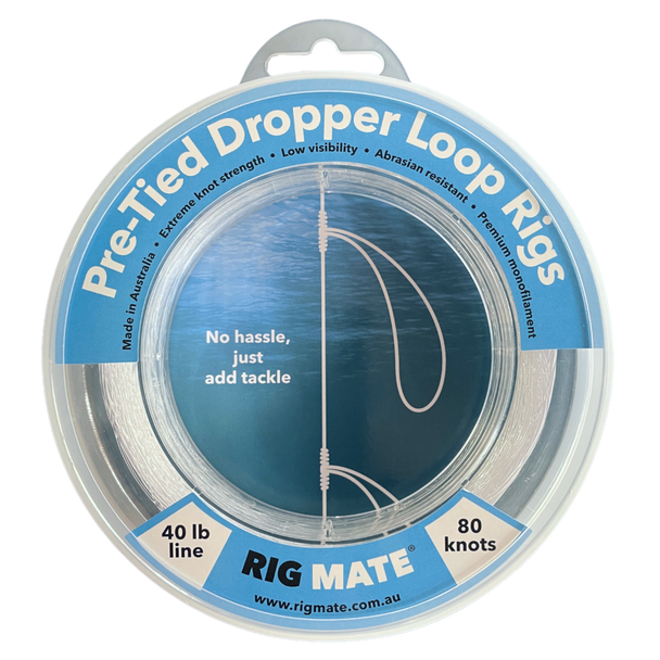 Rig Mate Pre-Tied Dropper Loop Rig Monofilament Leader