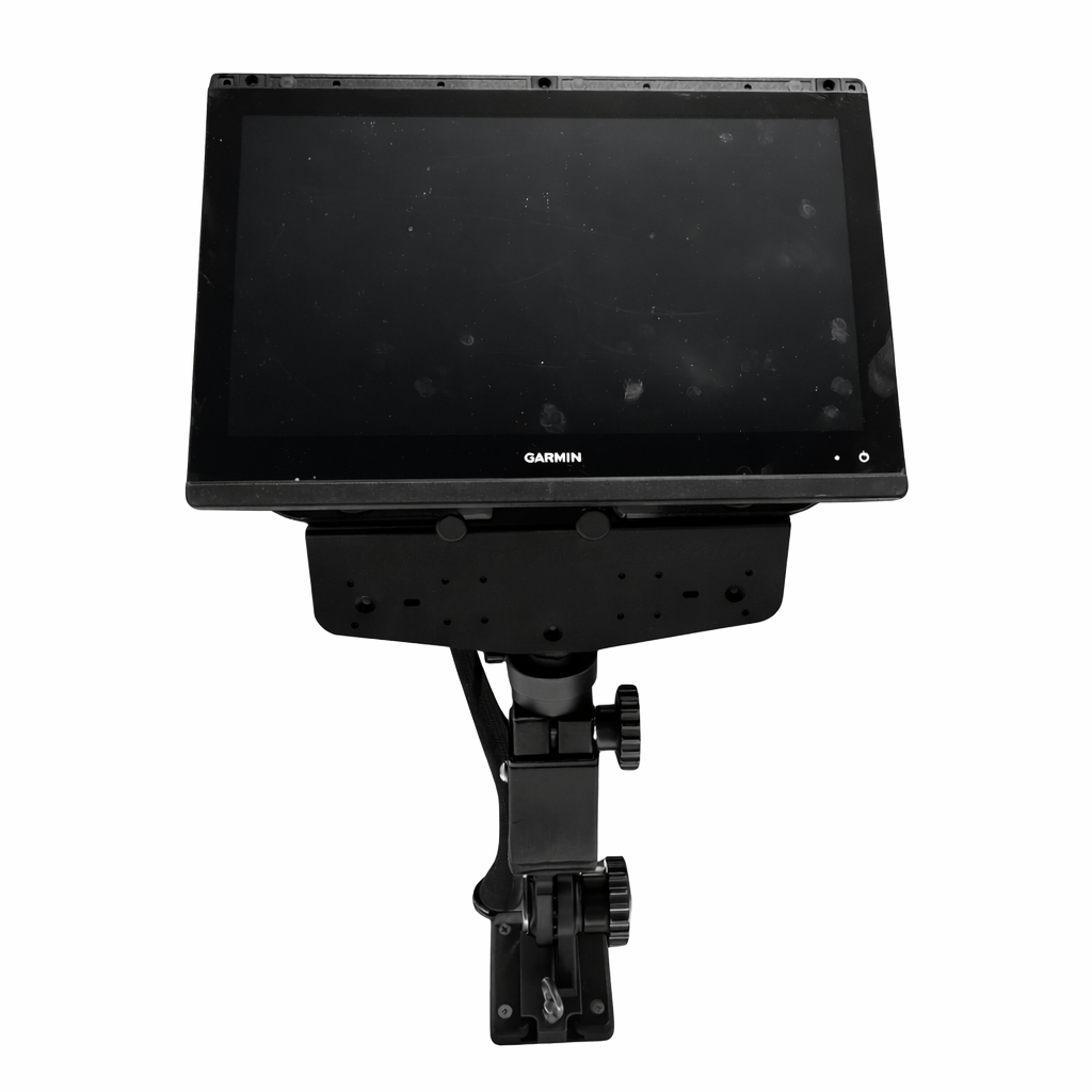 Transducer Poles Australia Fold Down Sounder Mount Large 570mm-750mm Black