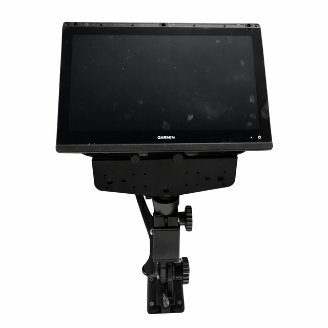 Transducer Poles Australia Fold Down Sounder Mount Large 570mm-750mm Black