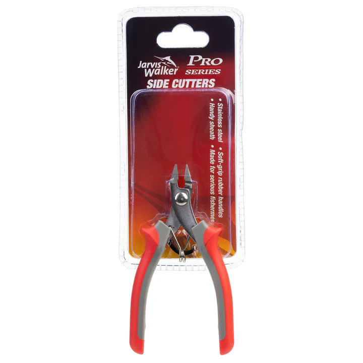 Jarvis Walker Pro Series Stainless Steel Side Cutters Red