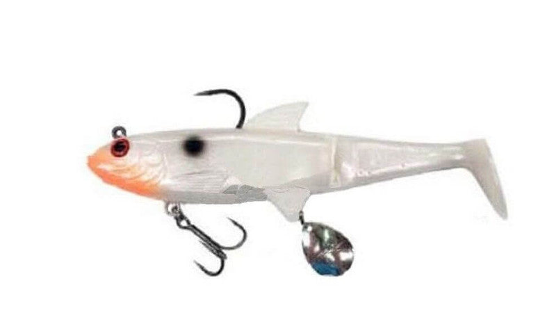 Molix Shad 120mm Soft Plastic Swimbait Lure Aussie Pearl White