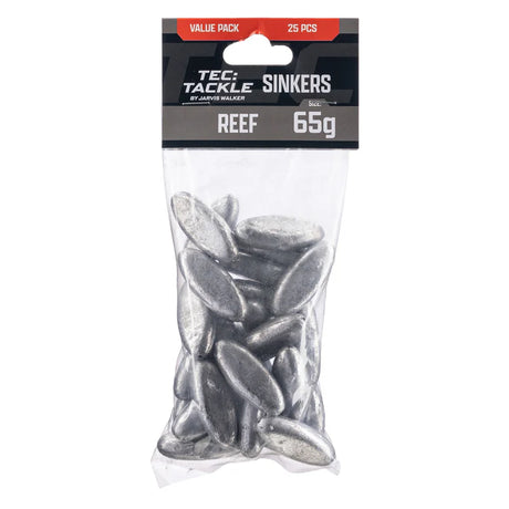 Jarvis Walker Tec Tackle Reef Sinkers Value Pack