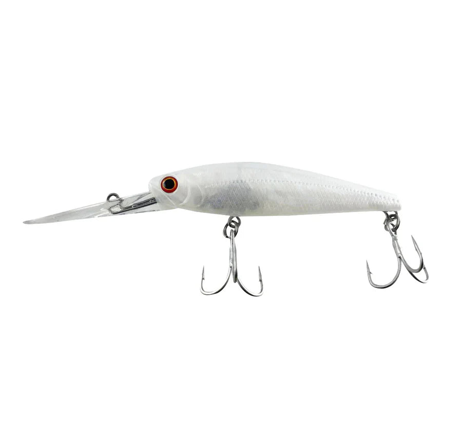 Jackson Jester Minnow 78SF 78mm Hard Body Lure Chwk