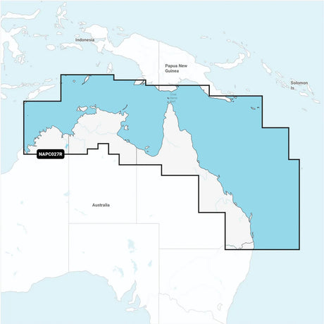 Navionics+ Australia Northeast Marine Chart