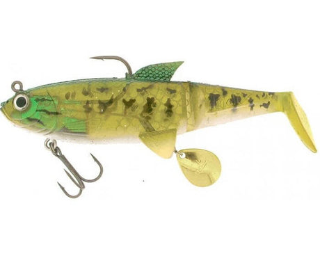 Molix Shad 140mm Soft Plastic Swimbait Lure Ghost Bass