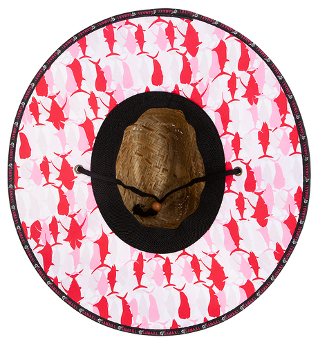 Samaki Marlin Ladies Straw Hat Pink