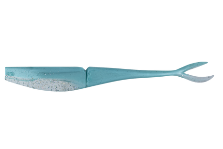 Daiwa Bait Junkie Jerk Shad 7in Soft Plastic Lure Pilchard Glow