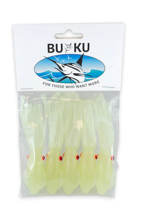 Buku Octopus 2.5in Deep Drop Lure Green Glow