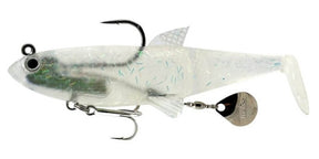 Molix Shad 140mm Soft Plastic Swimbait Lure Aussie Clear Flash