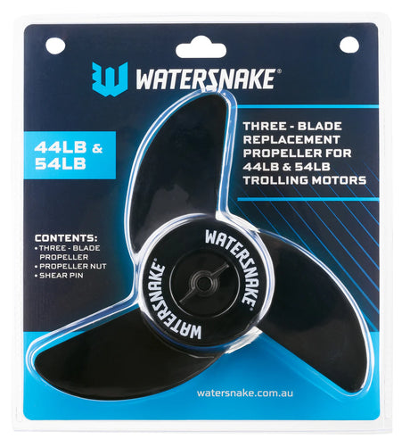 Watersnake 3 Bladed Propeller Kit To Suit 44lb & 54lb Motors