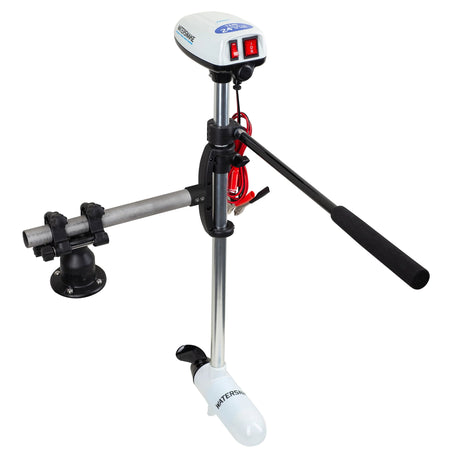 Watersnake ASP Saltwater Kayak Motor 24lb 24in 12v With Kayak Bracket