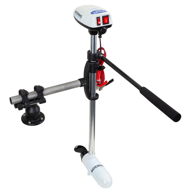 Watersnake ASP Saltwater Kayak Motor 24lb 24in 12v With Kayak Bracket