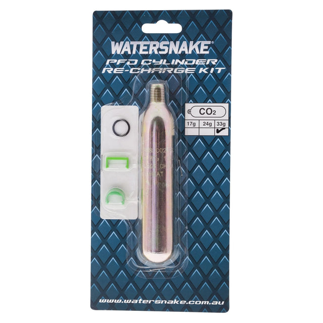Watersnake Lifejacket PFD Cylinder 33g With Clips