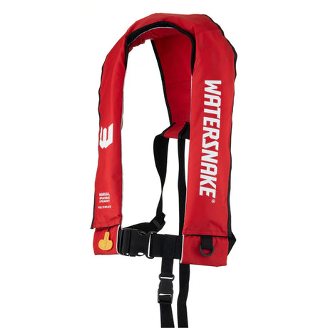 Watersnake Manual Inflatable Level 150 Lifejacket Red