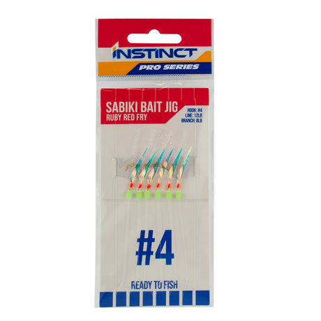 Instinct Pro Sabiki Bait Jig Ruby Red