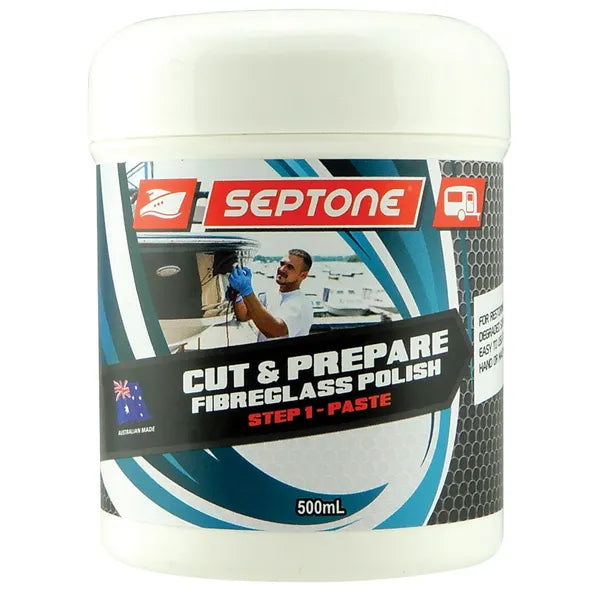 Septone Boatcare Extra Cut Fibreglass Polish 500g
