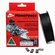 Ocean Hunter Monoforce Monofilament With 4 Crimps 1.8mm 20m Black