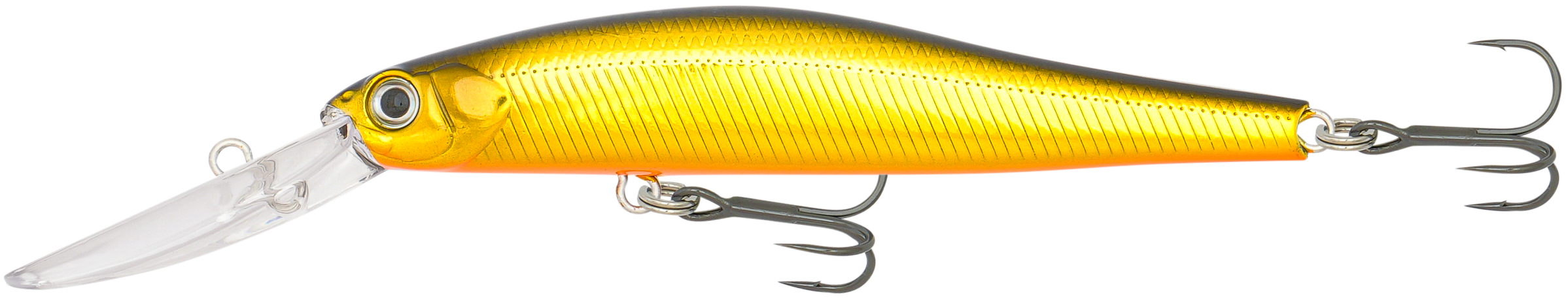 Fish Craft B-Jerky 90D 90mm Hard Body Lure Black and Gold