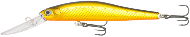 Fish Craft B-Jerky 90D 90mm Hard Body Lure Black and Gold