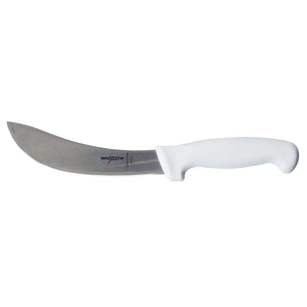 Sicut 6in Curved Beef Skinner Knife White
