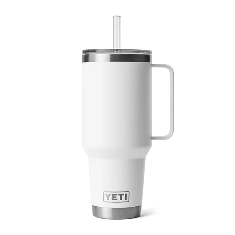Yeti Rambler 42oz (1.2L) Straw Mug White