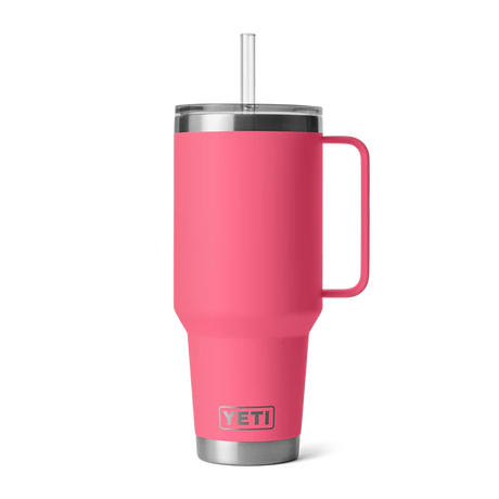 Yeti Rambler 42oz (1.2L) Straw Mug Tropical Pink