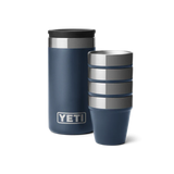Yeti Shot Glasses With Carrying Case Navy