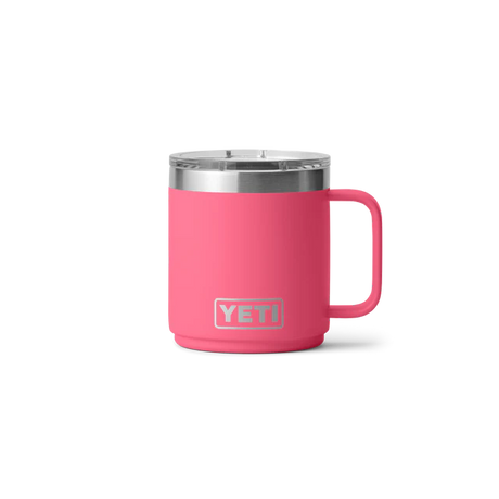 Yeti Rambler 10oz (296ml) Stackable Mug With DuraSip Ceramic Tropical Pink