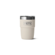 Yeti Rambler 8oz (236ml) Stackable Cup With DuraSip Ceramic Cape Taupe