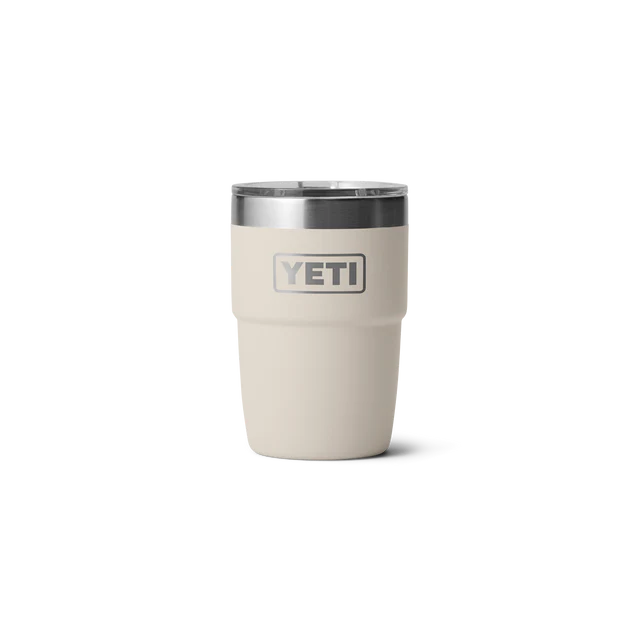 Yeti Rambler 8oz (236ml) Stackable Cup With DuraSip Ceramic Cape Taupe
