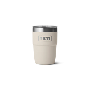 Yeti Rambler 8oz (236ml) Stackable Cup With DuraSip Ceramic Cape Taupe