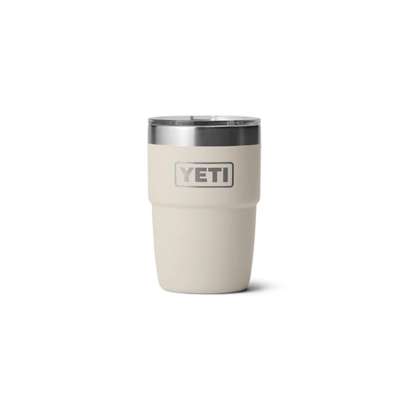 Yeti Rambler 8oz (236ml) Stackable Cup With DuraSip Ceramic Cape Taupe