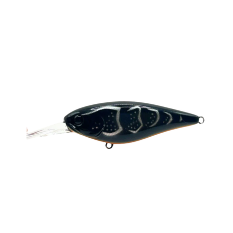 Jackall Super Squirrel 79 Flat 79mm Hard Body Lure Sparkle Black Silver Shrimp